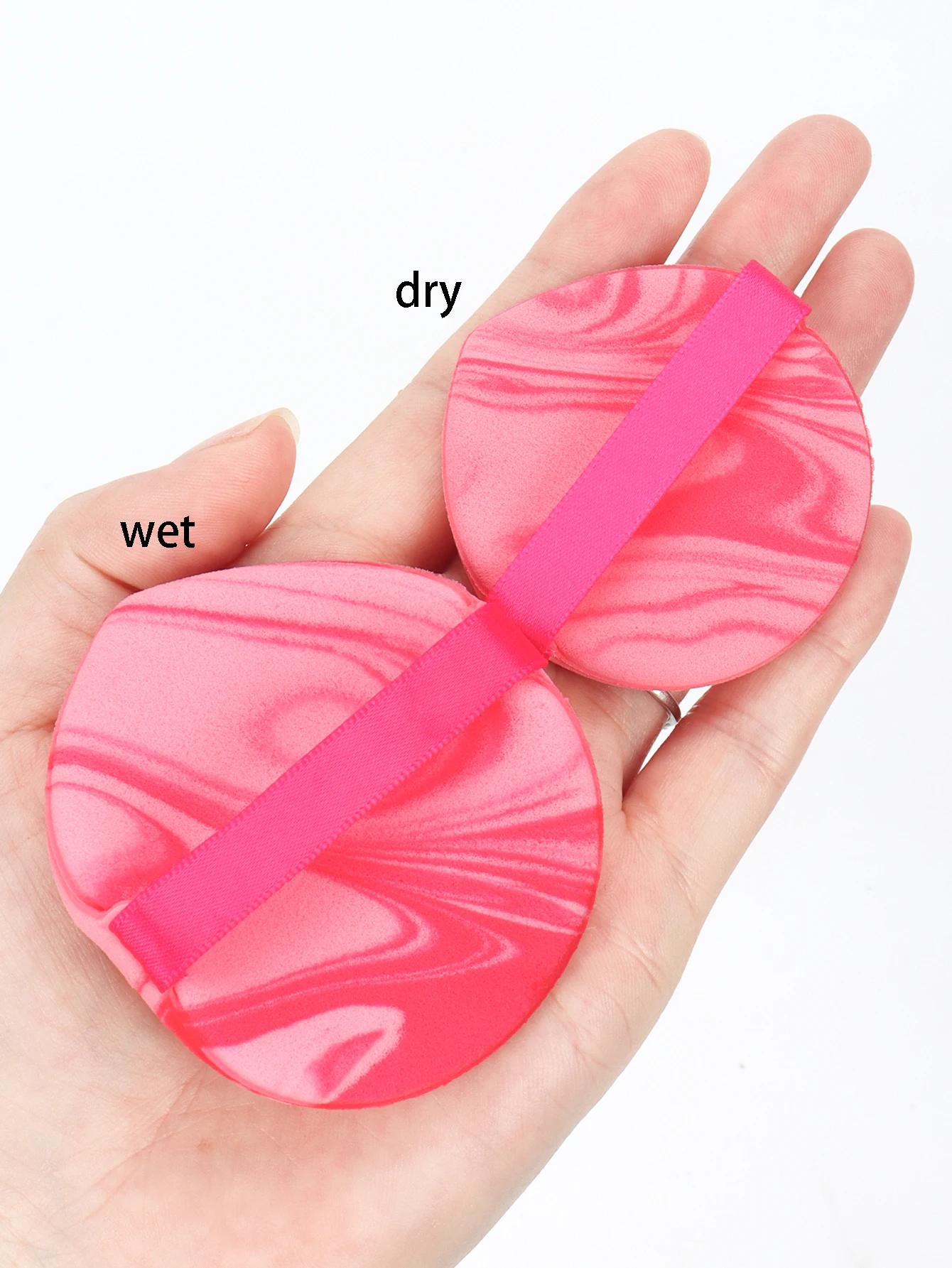 Air Cushion Powder Puff 10-20-30-50 Bags Random Colors and Shapes. Contains Air Cushion Powder Puff, Latex-Free Sponge Mix and