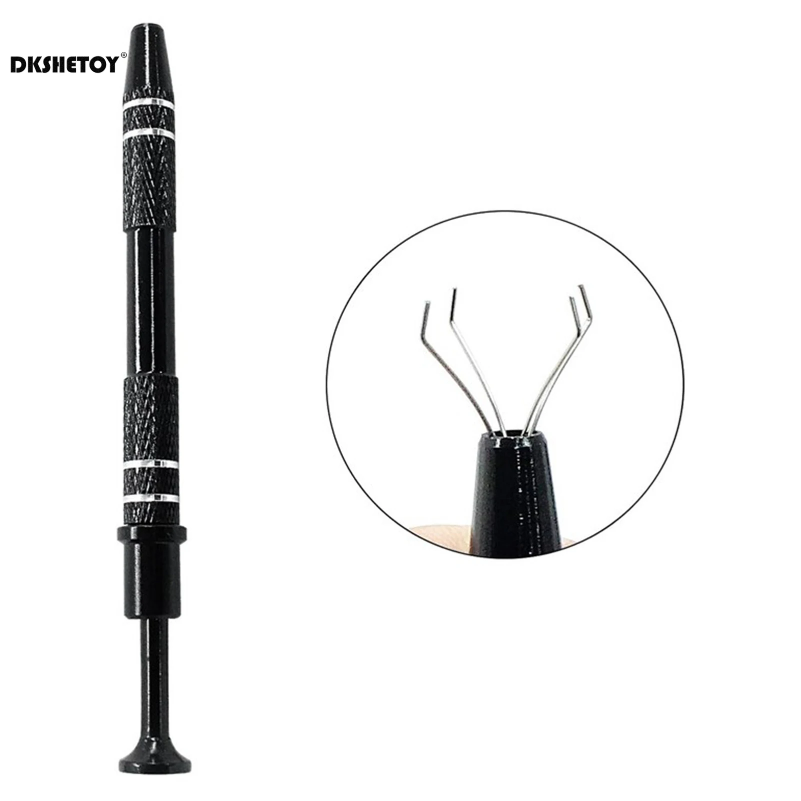 4 Claw Jewelry Grabber Tool with 4 Prongs IC Chips Aluminum Alloy Grabber Tools for Electronic Components