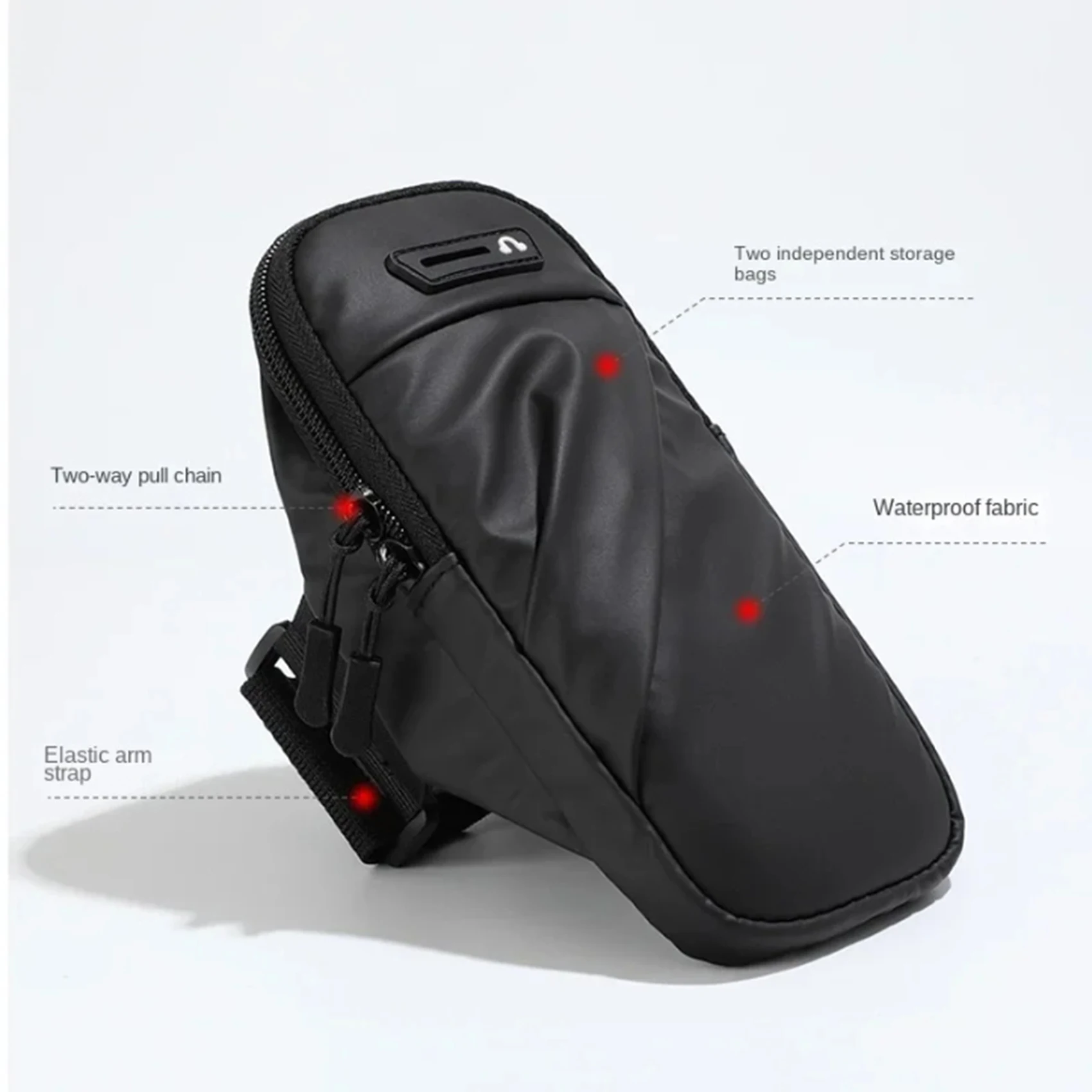 Phone Arm Bag With Headphone Jack Waterproof Breathable Sports Running Phone Holder Gym Mobile Phone Holder Jogging Bags