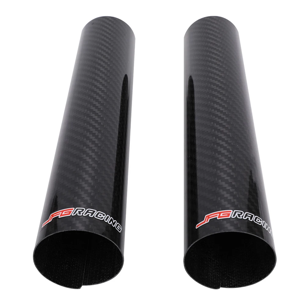 Motorcycle 140-260MM Carbon Fiber Adjustable Front Fork Shock Guard Protector For KTM EXC SX SXF XC XCF XCW 125 250 350 450 530