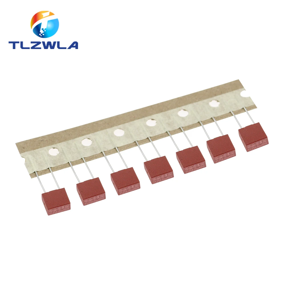 10PCS Fuse 2A 1A 3.15A 4A 5A 6.3A 250V 392 Square Plastic Fuse T2A LCD TV Power Board Commonly Used Fuses Slow Blow Fuse T3.15A