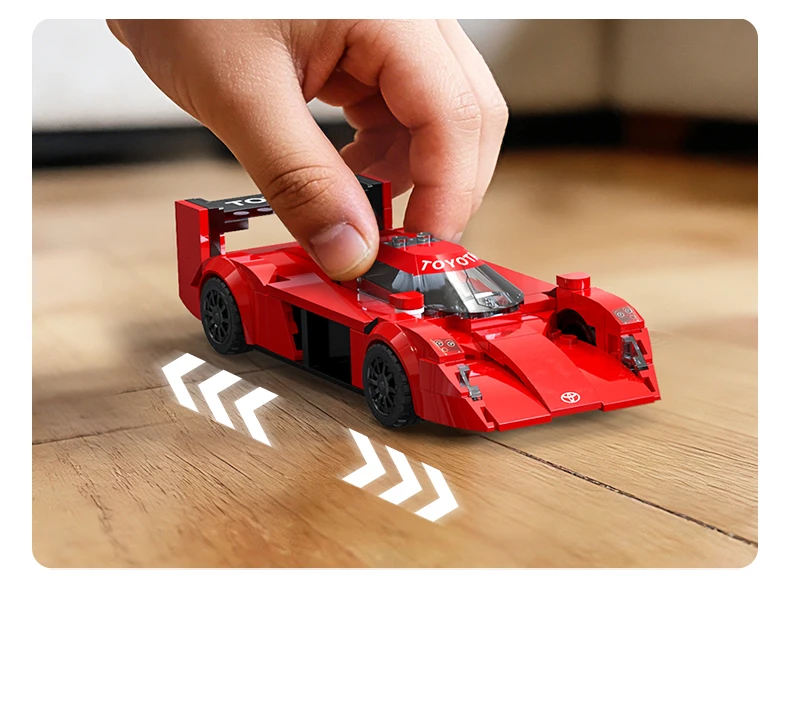 CaDA Toyota GT One Collectible Building Blocks Set - Educational Assembly Toy for Boys And Girls Ideal Birthday Gift
