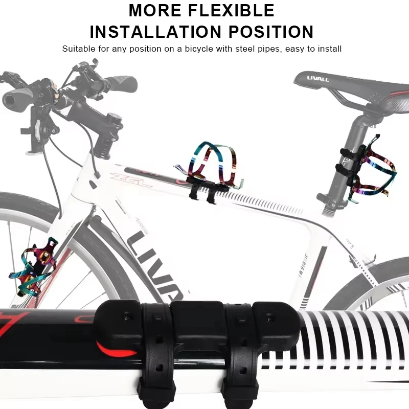 Toptrek Bicycle Bottle Holder MTB Accessorie Bottle Rack Road Bike Holder Lightweight Bottle Cage Durable Cycling Accessory