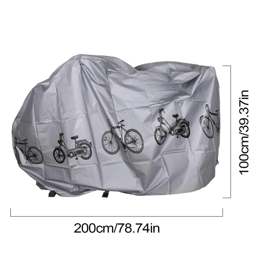 DOMEN Bike Cover Sun Protection Outdoor Waterproof for Bicycle Prevent Rain Bicycle Cover Multifunctional Electric Vehicle Cover
