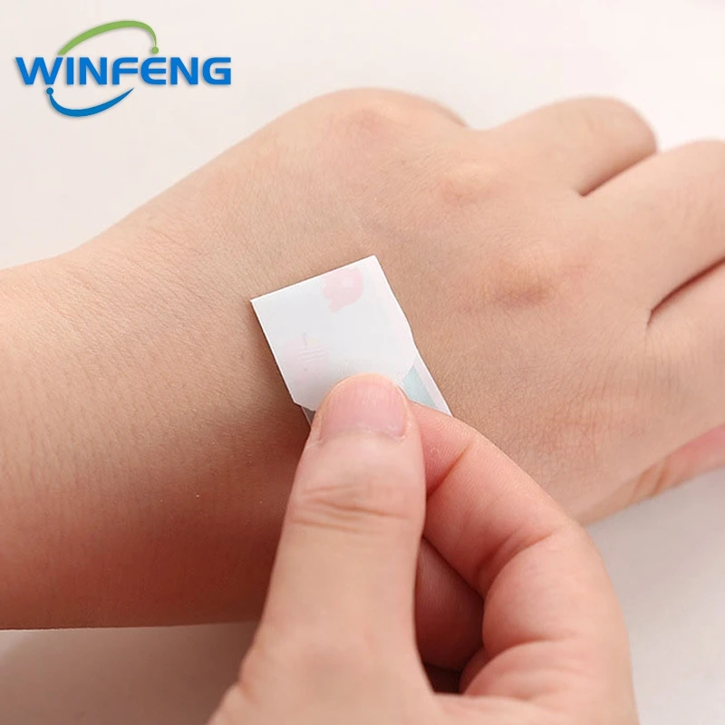 100Pcs Waterproof Cartoon Band-Aids Hemostasis Adhesive Bandage First Aid Kit Emergency Medical Dressing Sticking Plaster