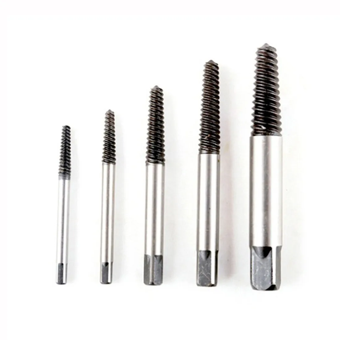 Damaged Broken Screw Remover Extractor Drill Bits 5/6Pcs Steel Durable Easy Out Remover Center Drill Damaged Bolts Remover Tool