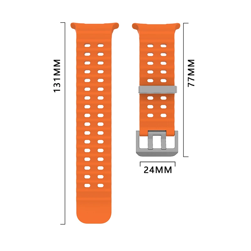 1:1 Marine Band For Samsung Galaxy Watch Ultra2 2026 Ultra 2025 2024 Strap Sport Silicone Bracelet For Samsung Galaxy Ultra 47mm
