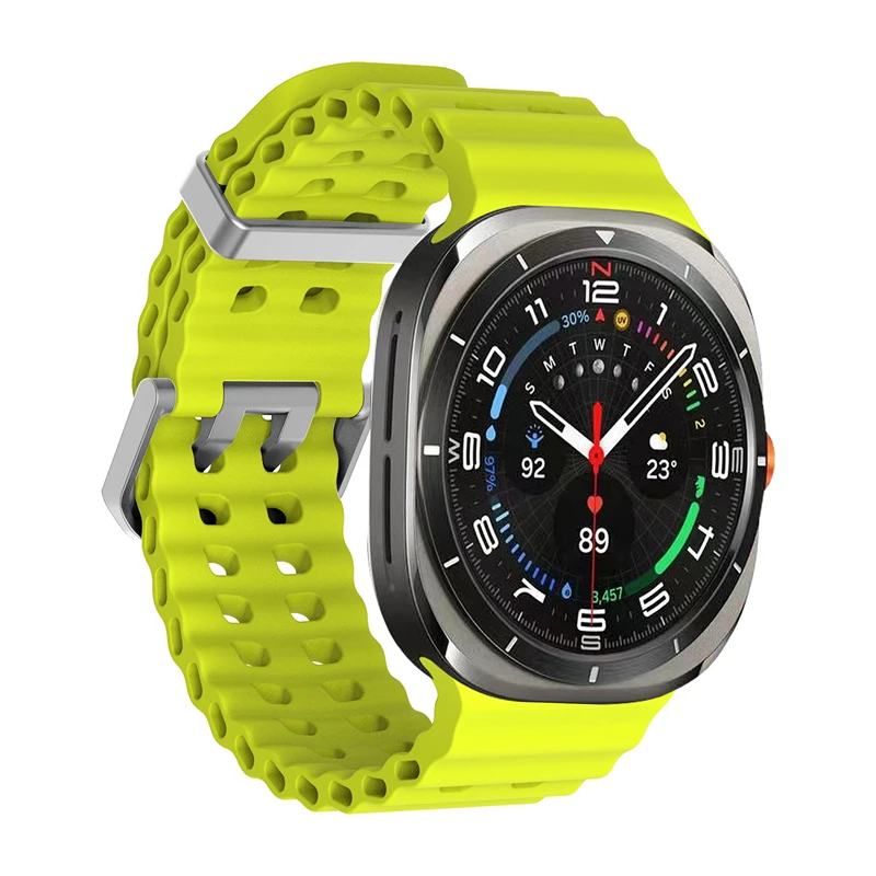 1:1 Marine Band For Samsung Galaxy Watch Ultra2 2026 Ultra 2025 2024 Strap Sport Silicone Bracelet For Samsung Galaxy Ultra 47mm