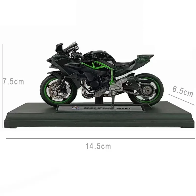 1:18 Ninja Diecast Motorcycle Model Workable Shock-Absorber Toy For Children Gifts Toy Decoration