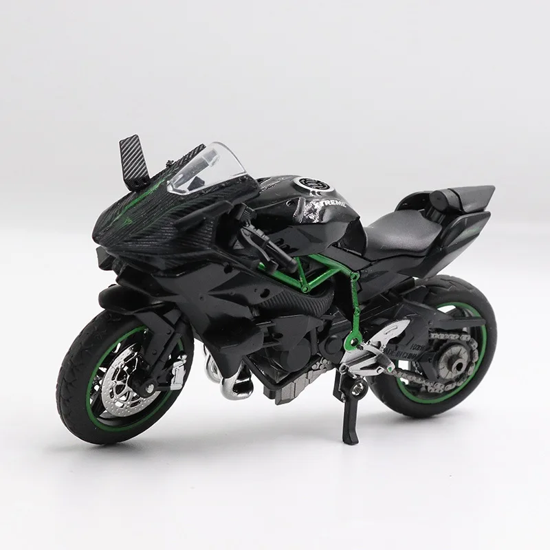 1:18 Ninja Diecast Motorcycle Model Workable Shock-Absorber Toy For Children Gifts Toy Decoration