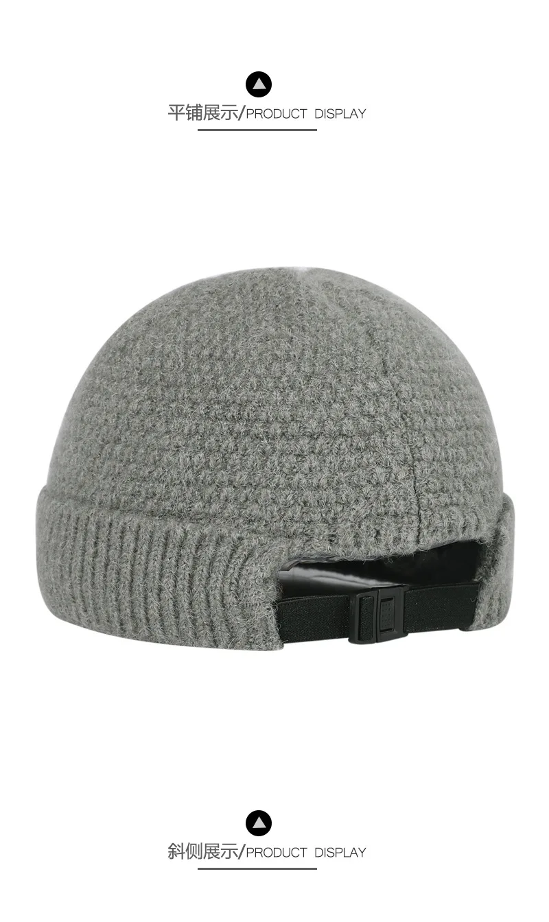 Fashion Unisex Autumn Winter Skull Hat For Men Women Hip-hop Sport Outdoor Adjustable Beanies Cap Hats