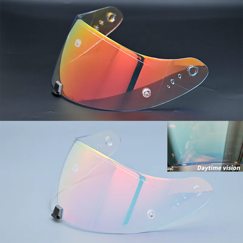 Helmets Visor For Scorpion Exo 1400 Carbon, R1 & EXO 520 391 Motorcycle Helmet Lens Visor Plating Uv Protection Lens Faceshield