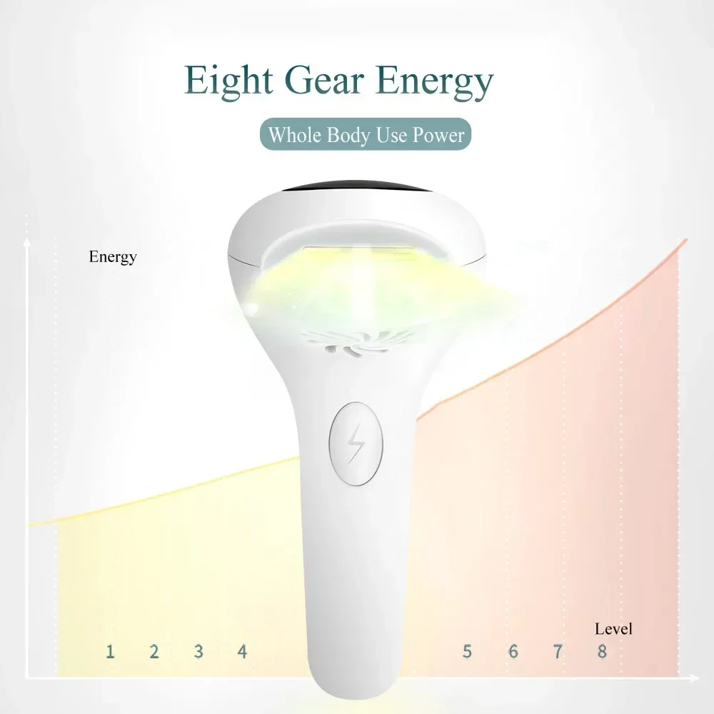 900000 Flashes Laser Epilator Instrume Permanent IPL Hair Removal Home Use Devices Ice Cool Painless Intense Pulsed Light