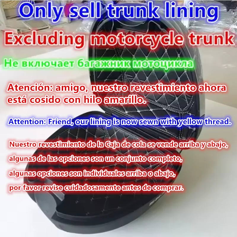 Motorcycle Trunk Liner SH26 SH29 SH33 SH34 SH36 SH39 SH40 SH44 SH45 SH47 SH48 SH59X Up and Below Motorcycle Trunk Lining