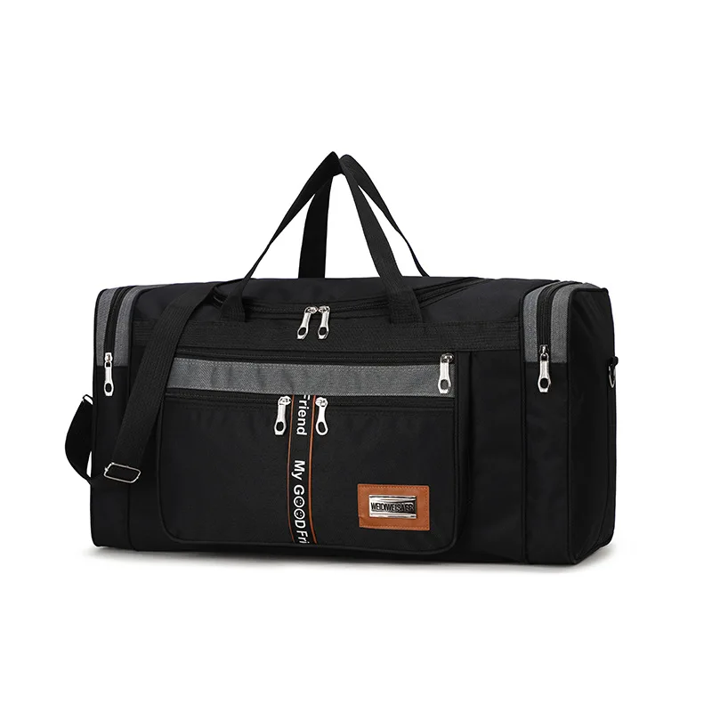 Travel Bag Large Capacity Handbag Portable Outdoor Carry Luggage Convenient Practical Male's Weekend Duffle Bags