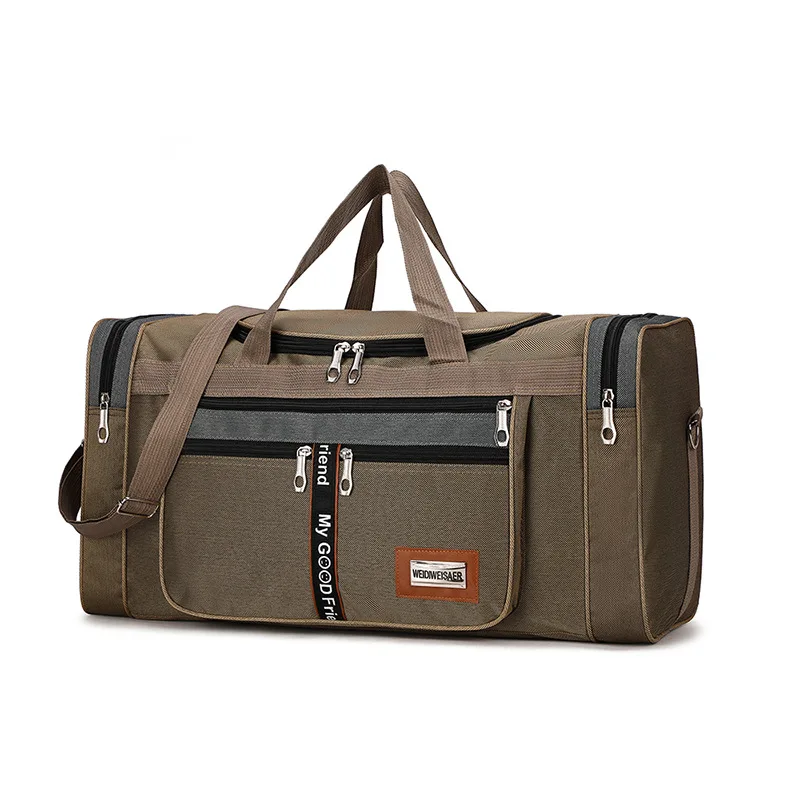 Travel Bag Large Capacity Handbag Portable Outdoor Carry Luggage Convenient Practical Male's Weekend Duffle Bags