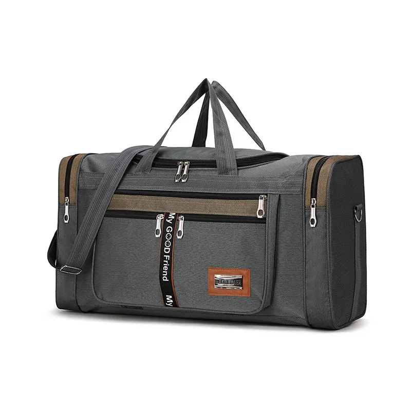 Travel Bag Large Capacity Handbag Portable Outdoor Carry Luggage Convenient Practical Male's Weekend Duffle Bags