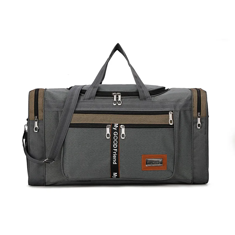 Travel Bag Large Capacity Handbag Portable Outdoor Carry Luggage Convenient Practical Male's Weekend Duffle Bags