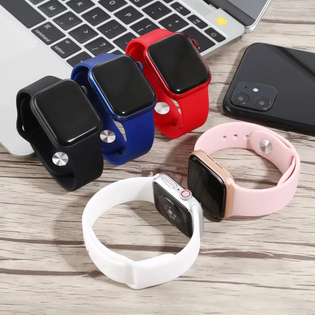 Silicone Strap For Apple Watch Bands 45mm 44mm 40mm 41mm 49mm 42mm 46mm Sport bracelet iwatch series se 6 7 8 9 10 11 Ultra 3 2