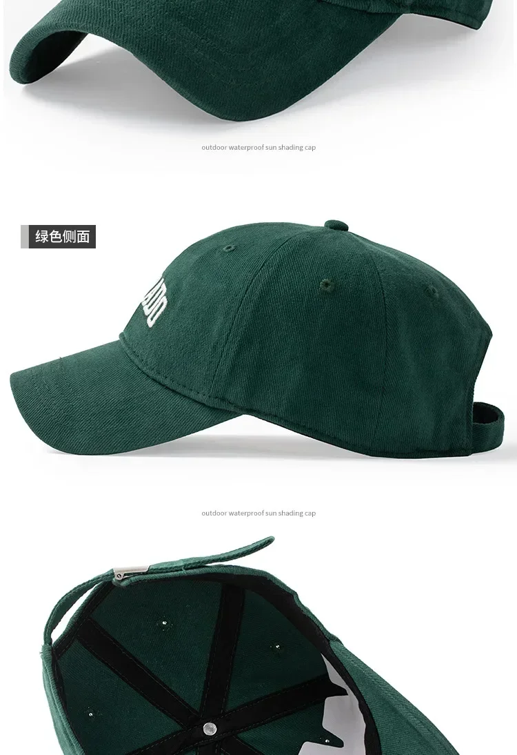 2025 Autumn Plus Size 60-65cm Baseball Caps Man 55-60cm Summer Popular Sport Hats Ladies Soft Cotton Sun Cap Big Head Wholesale