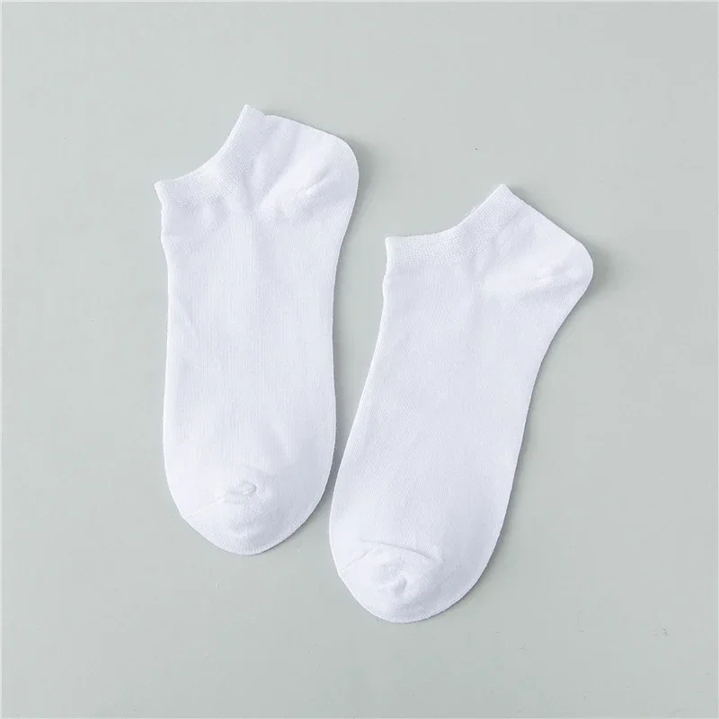 10 Pairs Women Socks Breathable Sports socks Solid Color Boat socks Comfortable Cotton Ankle Socks