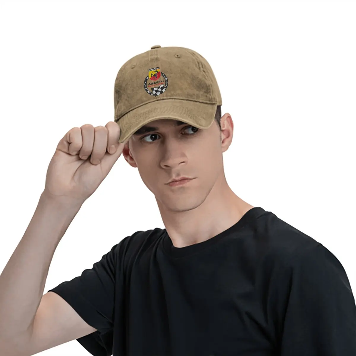 Summer Cap Sun Visor Vintage Hip Hop Caps Abarth Scorpion Cowboy Hat Peaked Hats