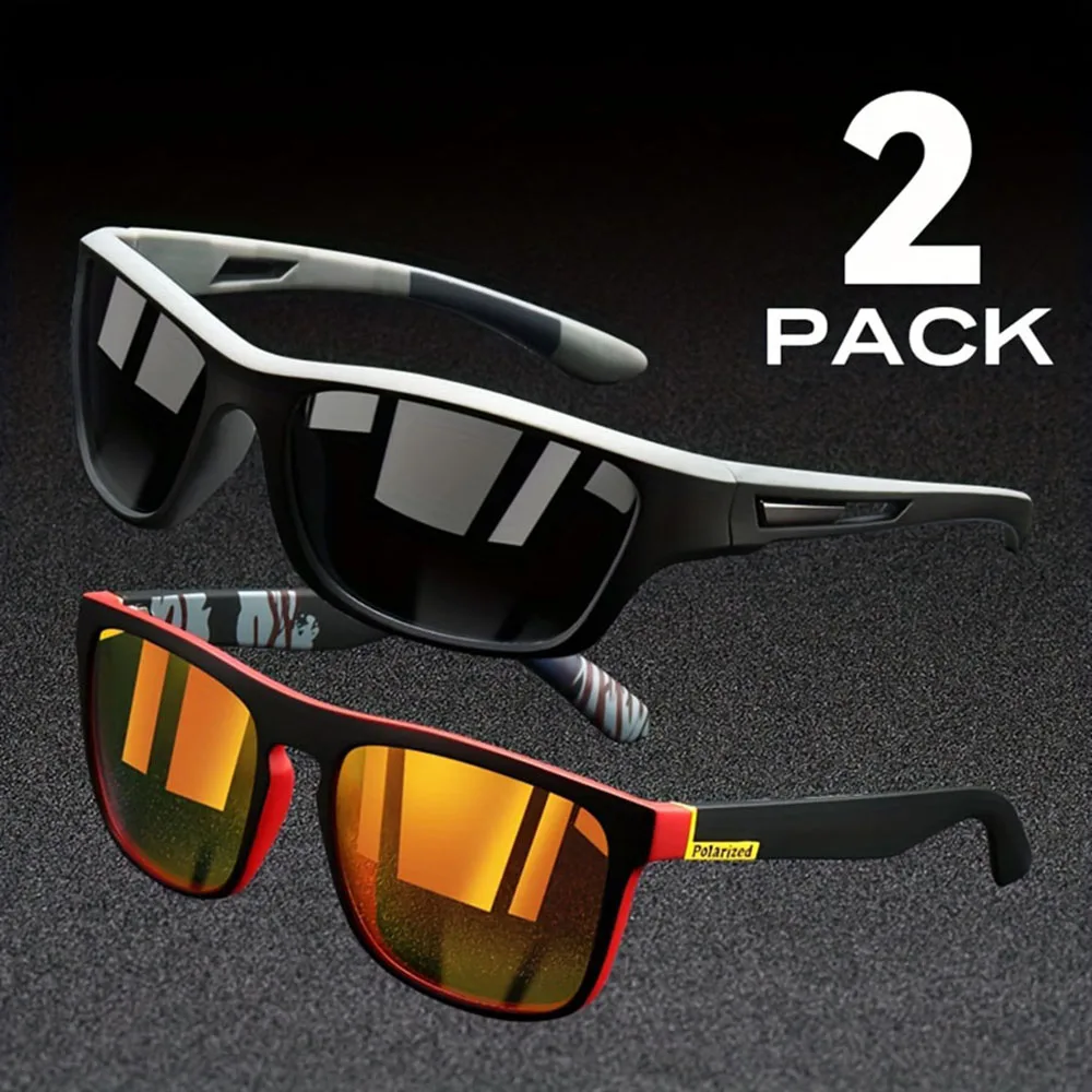 Polarized UV Protection Sunglasses Anti Glare Sun Shades For Summer Party Vacation Travel Driving Fishing
