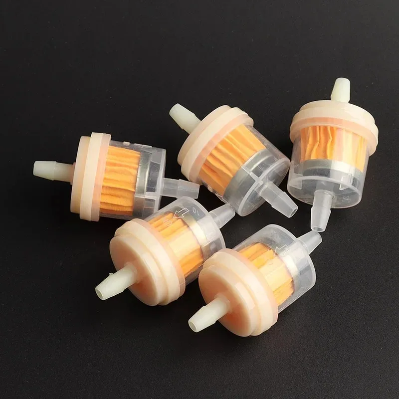 Car Gasoline Oil Filter Pipes Universal Inline Gas Fuel Filter for Small Engine Lawn Mower Motorcycle Accessories 7MM