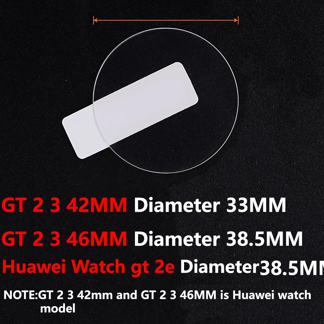 Tempered Glass for Huawei Watch GT 2 3 4 GT2 GT3 Pro 46mm GT Runner Smartwatch Screen Protector Explosion-Proof Film Accessories