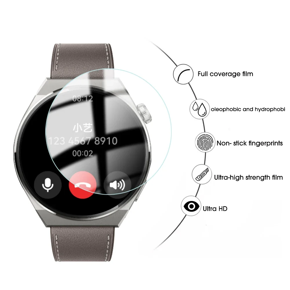 Tempered Glass for Huawei Watch GT 2 3 4 GT2 GT3 Pro 46mm GT Runner Smartwatch Screen Protector Explosion-Proof Film Accessories