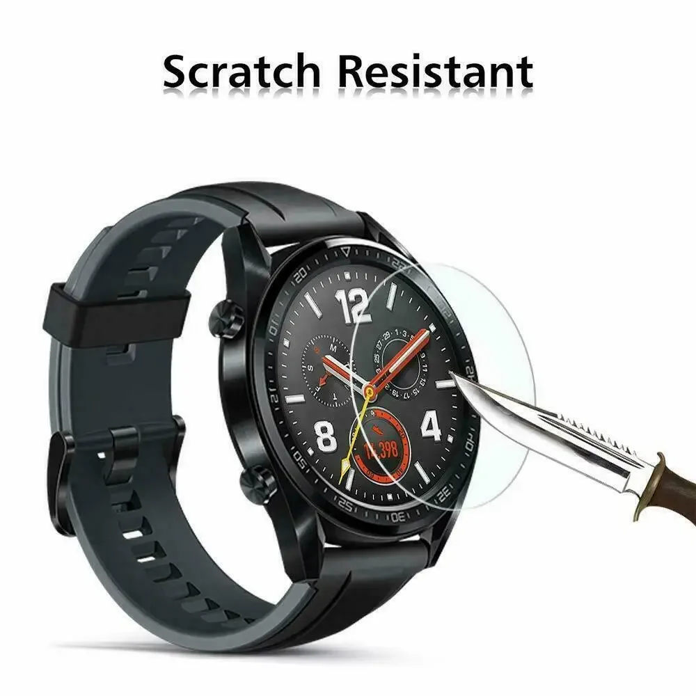Tempered Glass for Huawei Watch GT 2 3 4 GT2 GT3 Pro 46mm GT Runner Smartwatch Screen Protector Explosion-Proof Film Accessories