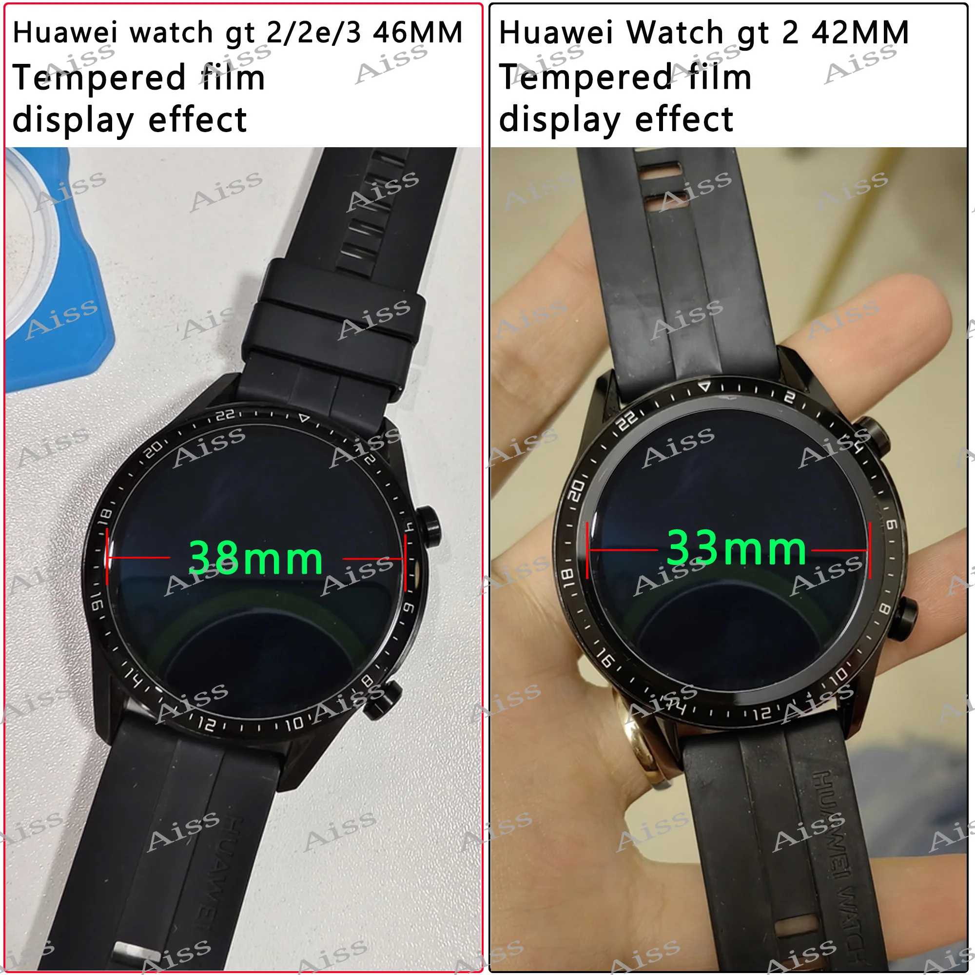 Tempered Glass for Huawei Watch GT 2 3 4 GT2 GT3 Pro 46mm GT Runner Smartwatch Screen Protector Explosion-Proof Film Accessories