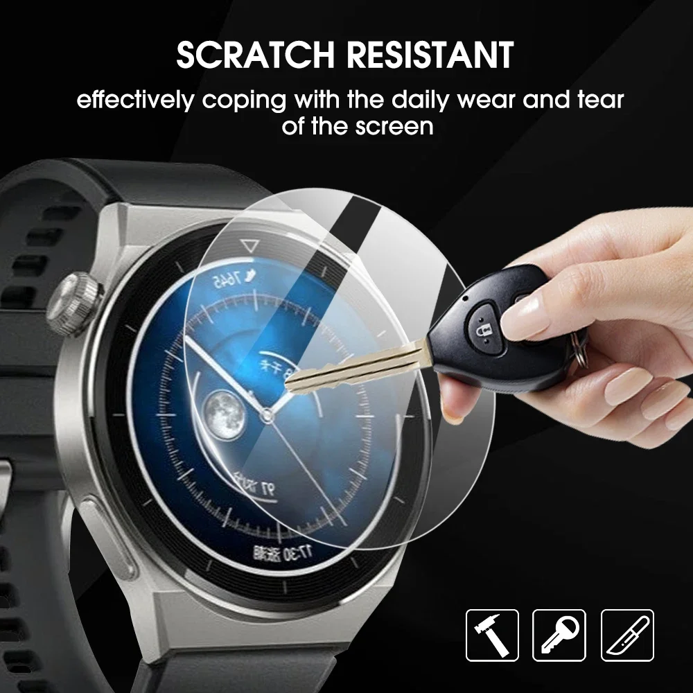 Tempered Glass for Huawei Watch GT 2 3 4 GT2 GT3 Pro 46mm GT Runner Smartwatch Screen Protector Explosion-Proof Film Accessories