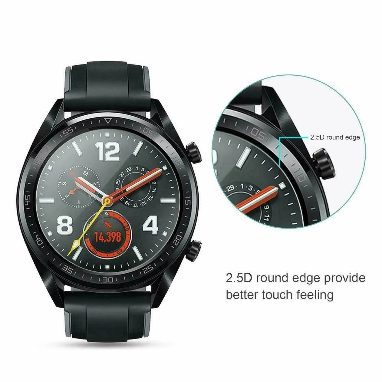 Tempered Glass for Huawei Watch GT 2 3 4 GT2 GT3 Pro 46mm GT Runner Smartwatch Screen Protector Explosion-Proof Film Accessories