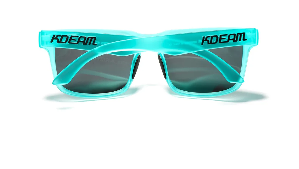 2025 Kdeam New Polarized Sunglasses for Men Women Fashion Unisex Brand Trendy Outdoor Eyewear For Couple Red Lens