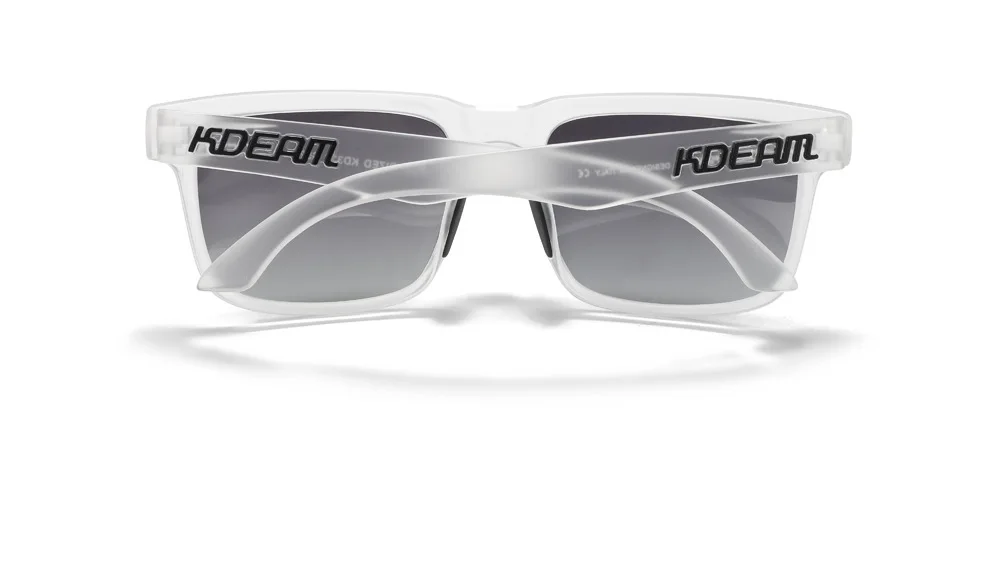 2025 Kdeam New Polarized Sunglasses for Men Women Fashion Unisex Brand Trendy Outdoor Eyewear For Couple Red Lens