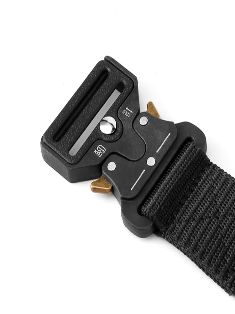 1pc 120cm Men's Nylon Sports Tactical Belts Black Gray Green Corset Belt for Men