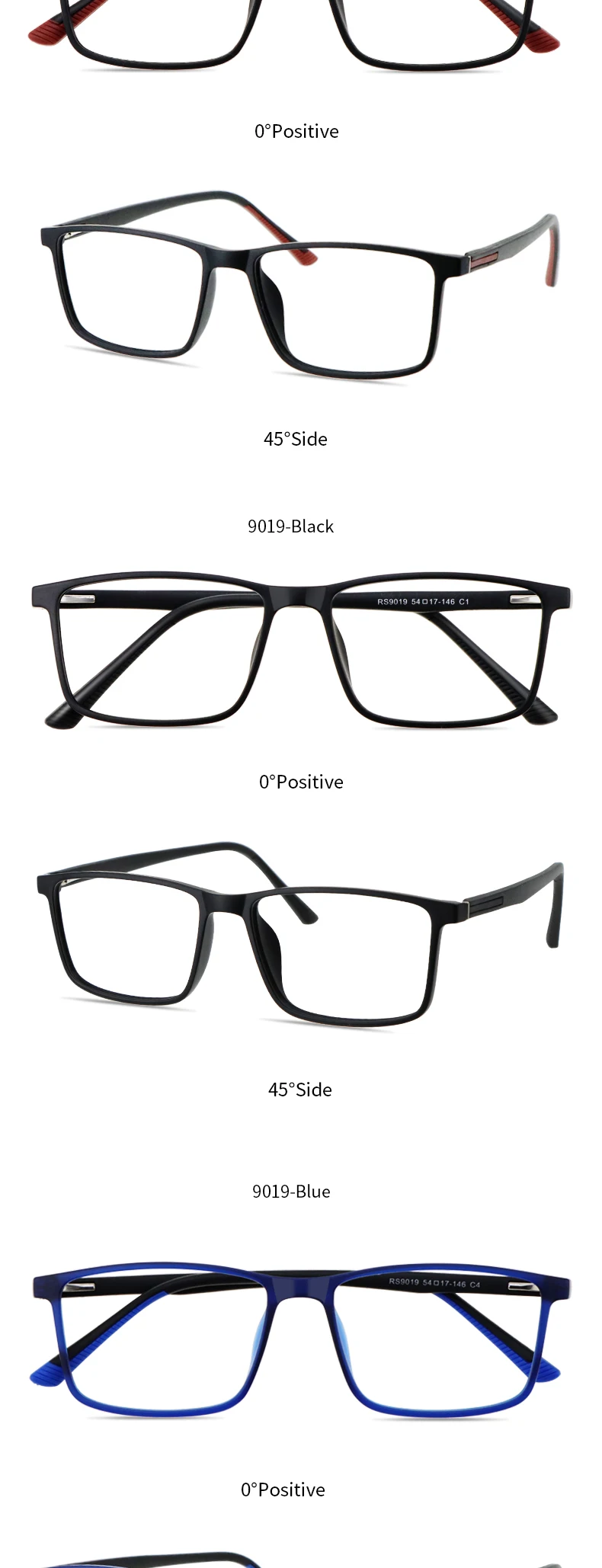 Blue Light Blocking Computer Readers Stylish Durable TR90 Thin Frame Fit Medium To Big Face for Men Women