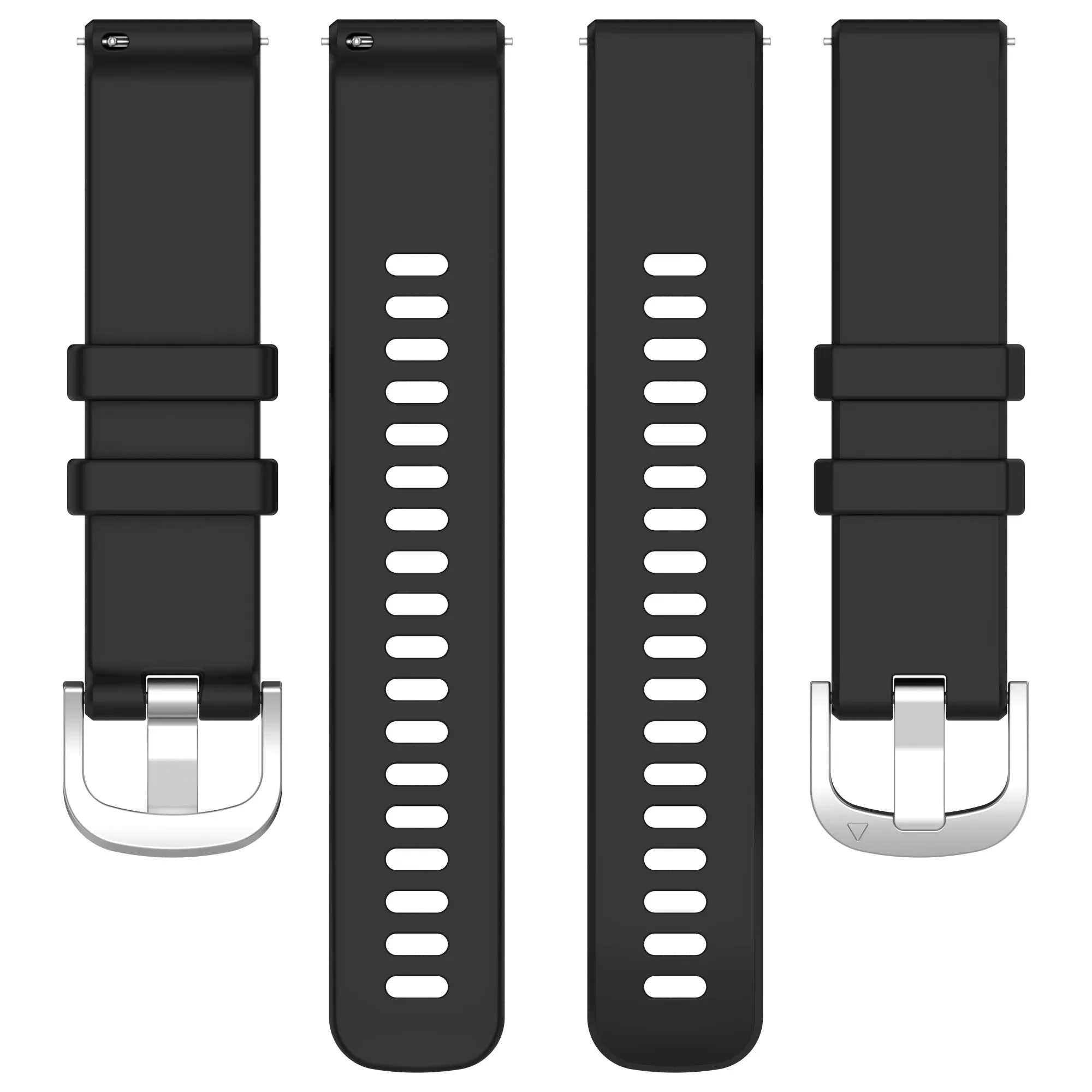 18mm 20mm 22mm Silicone Strap Band Bracelet For Garmin Venu 3 3s/ Venu sq 2 / 2s / Vivoactive 3 4 5 4s / 165 245 645 Music 255