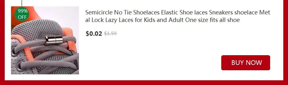 No tie Shoelace Elastic laces Sneakers Tennis Stretchy Lazy Round Shoelaces without ties Kids Adult Shoes Accessories 1Pair