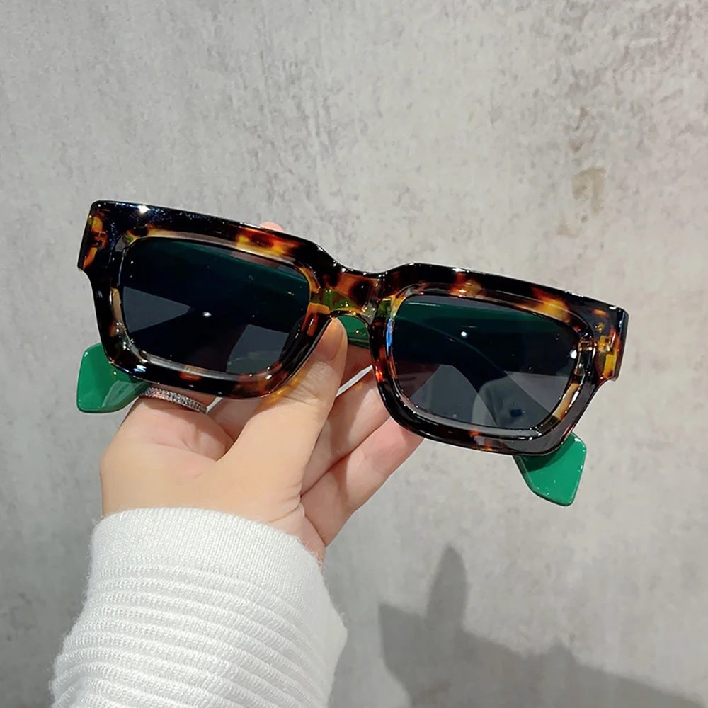 KLASSNUM Retro Square Men Sunglasses Women Brand Design Punk Sun Glasses Classic Eyewear UV400 Shades Trendy Goggles 2026 New In