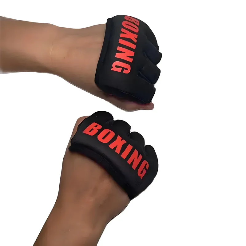 Gel Split Finger Boxing Finger Guard MMA Hand Wraps Sparring Fighting Training Boxing Peak Shield Boxing Training Accessories