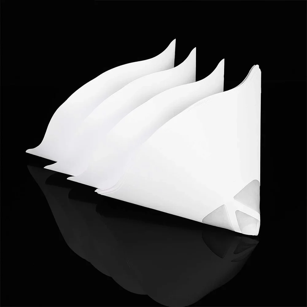 30/60pcs 100 Mesh Disposable UV Resin LCD SLA DLP Thicker Paper Filter Funnel 3D Printer Paper Filter for Wanhao Anycubic Elegoo
