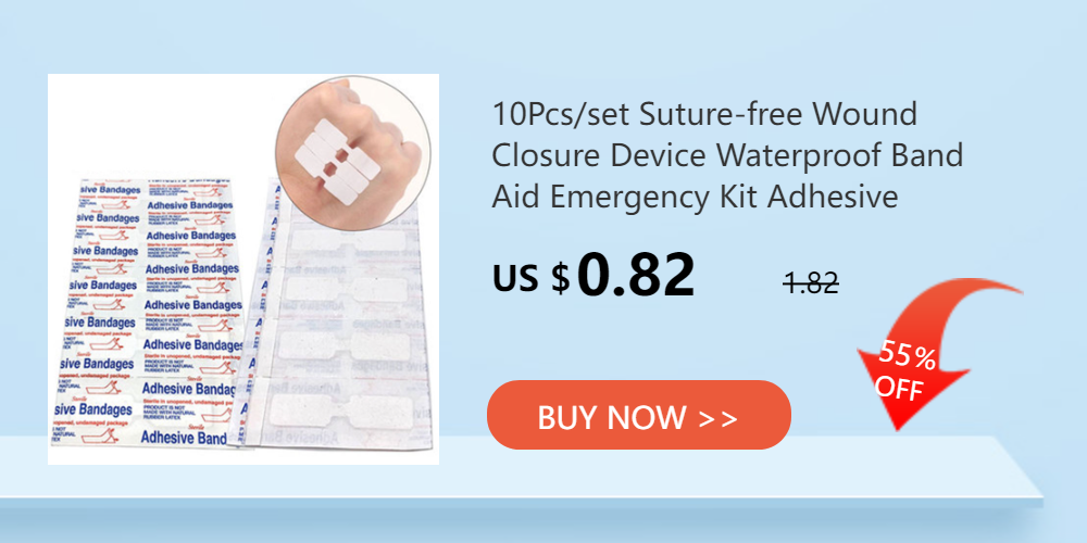10 Pcs 6x7cm 6x10cm Waterproof Adhesive Bandage Adhesive Wound Dressing Band Aid Bandage Large Wound First Aid Outdoor