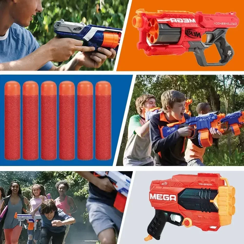 120 Pack Refill Darts 9.5cm Foam Blaster Refill Bullets Compatible for Nerf Mega Guns Foam Toy Darts for Kids Birthday Gift