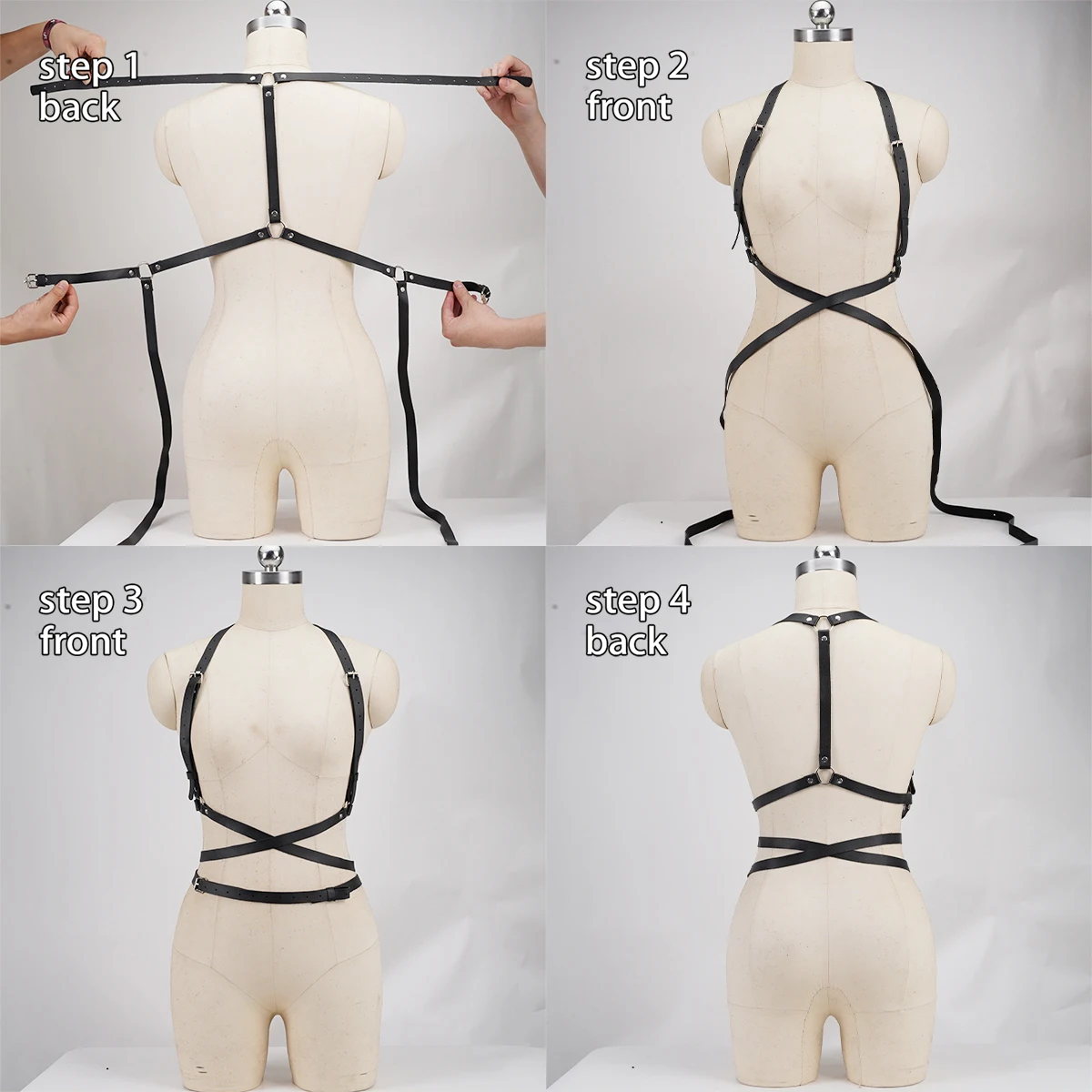 Fashion Belt Street Style Bondage Corset Belt Goth Suspender for Women Casual WildDecoration Waistband Punk Clothing Accessoly