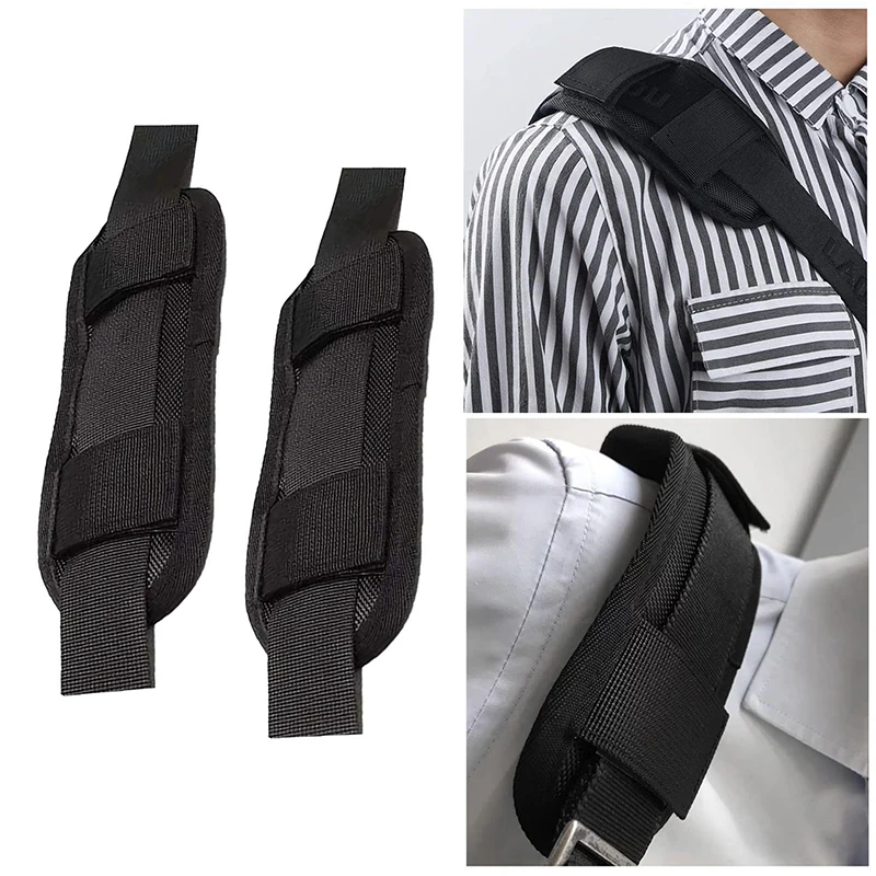2/1Pc Detachable Shoulder Strap Pad Cushion For Backpack Shoulder Bag Decompression Non Slip Shoulder Strap Pad Bags Accessories