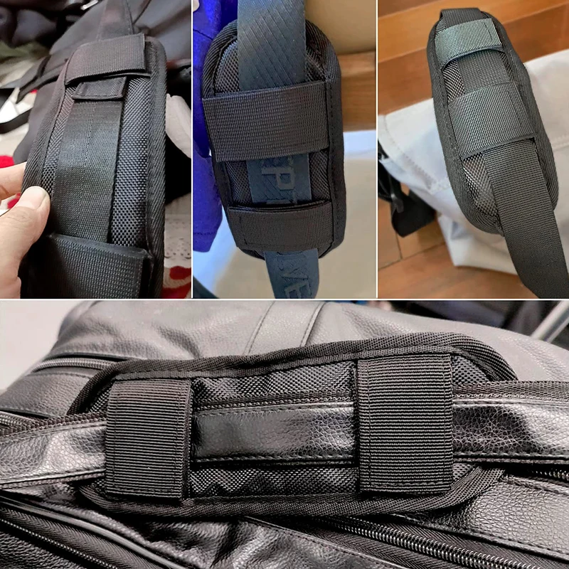 2/1Pc Detachable Shoulder Strap Pad Cushion For Backpack Shoulder Bag Decompression Non Slip Shoulder Strap Pad Bags Accessories