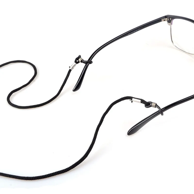 12 Pcs/lots Colorful Glasses Chain Fashion Nylon Anti-slip Glasses Lanyard Anti-lost Glasses Rope Eyewear Accessories