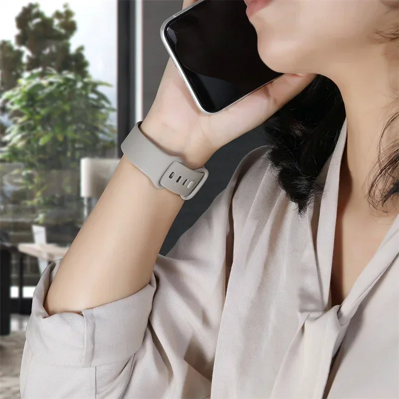 Soft Silicone Strap For Fitbit Versa 3 band Correa sport Bracelet For Fitbit Sense Versa3 women Watchband smartwatch Accessories